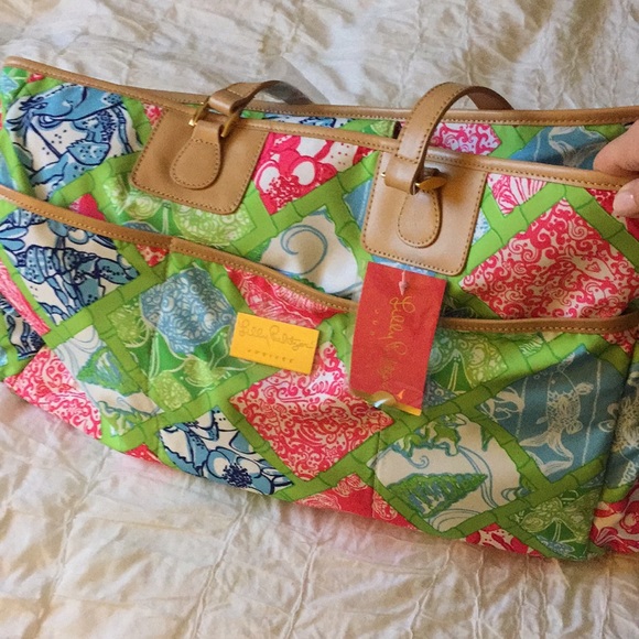 lilly pulitzer diaper bag